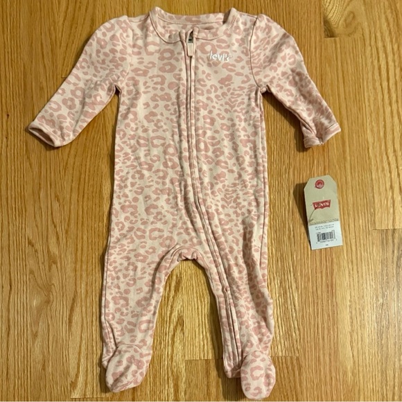 Levi’s Baby Girl Footed 1 Piece - Picture 2 of 9